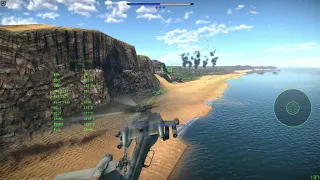 Mi28 s-13 rocket ends game in 2 mins. WarThunder