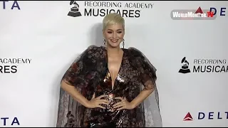 Katy Perry arrives at 2019 Musicares Person of the Year Red carpet