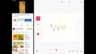 Danish Alphabet Song in YouTube Kids