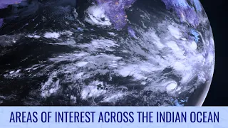 Tropical disturbances in the Indian Ocean, and Ex-Cyclone Mandous