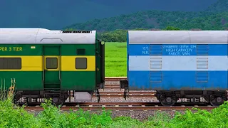 GARIBRATH COUPLING ICF PARCEL VAN | RAILROAD | Train Simulator | TRAIN GAME | Railworks | NTG GAMING