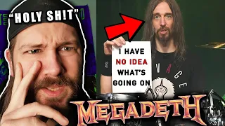 Megadeth drummer hears Mr. Brightside FOR THE FIRST TIME (and has to play it on the spot)