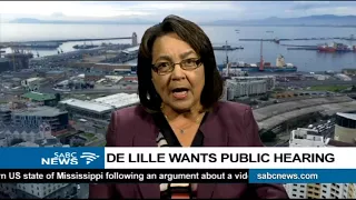 Patricia De Lille speaks on her disciplinary hearing set for Tuesday