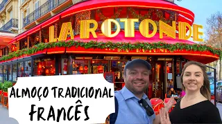 Paris - Almoço Tradicional Francês no La Rotonde 🇫🇷