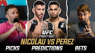 Predictions and Bets for UFC Vegas 91: Matheus Nicolau vs Alex Perez | Full Card