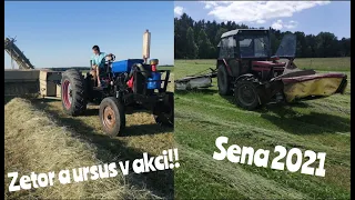 SENA 2021 ,Zetor v Akci!!!! , Zetor ,8145,6211,7245 a 3011 a Ursus