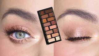 Born This Way The Natural Nudes Palette, Pink/Gold TUTORIAL!