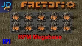 Factorio 0.17 Ep1: A new Start | RPM Megabase