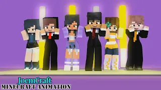 MAIZEN, FUNNEH, APHMAU, MACN | COUP,E DANC | DARLING OHAYO GANGNAM STYLE - Minecraft Animation