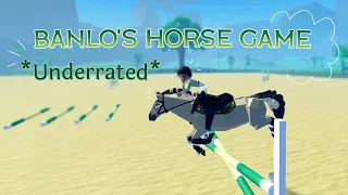 NEW horse game on ROBLOX | Banlo's horse game | *UNDERRATED*