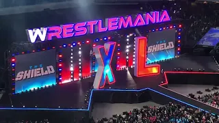 4/7/2024 Wrestlemania XL Sunday (Philadelphia, PA) - Seth Rollins "The Shield" Entrance