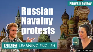Russian Navalny Protests: BBC News Review