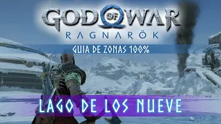 God of War Ragnarok Guia de Zonas 100% - Lago de los Nueve (Localización coleccionables)