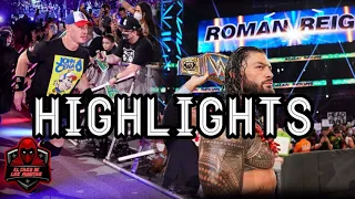 JOHN CENA VS ROMAN REIGNS HIGHLIGHTS