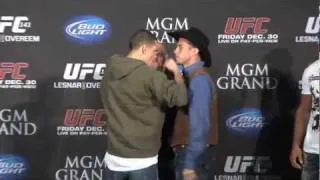 UFC 141  Diaz vs. Cerrone Staredown