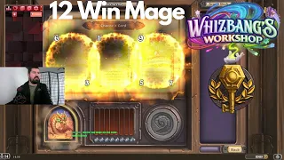 12 Wins Li'Na Mage - Hearthstone Arena (Full Run)