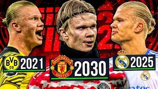 I REPLAYED the Career of ERLING HAALAND... in FIFA 22! 🇳🇴