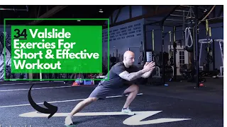 34 Valslide Exercises For Short and Effective Full Body Workouts - Beginner to Advanced