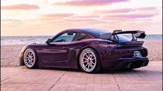 Chasing a Sunrise in a 718 Porsche Cayman GT4RS