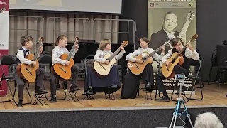 В. Харисов "Самба уходящего лета", гитарный квинтет БРЕНД (V. Kharisov "Samba", guitar quintet BRAND