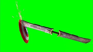 Green Screen Avengers Endgame Thanos Sword