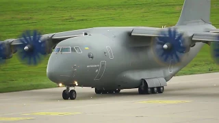 Revolutionary Airplane Propeller in Action  Extreme Engineering Antonov An 70 Plane Taking off