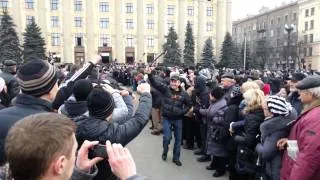 Харьков, штурм администрации 1 марта 2014