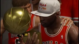 Start Of A Dynasty - Chicago Bulls Vs Los Angeles Lakers - 1991 Finals - NBA2K23 PS5 Gameplay