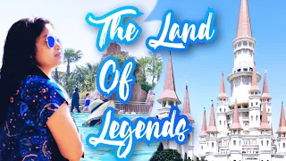 Legends of aqua at The Land of legends.Theme park Antalya. Must visited place in Antalya, Turkey.