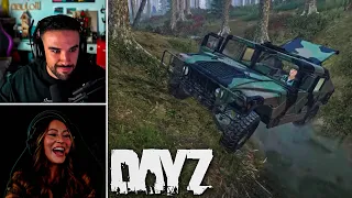 UN DÍA COMPLETAMENTE ABSURDO EN DAYZ CON PUP 🚘