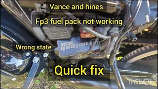 Vance and hines fuel pack not working, maps not uploading, will not flash. life pranks