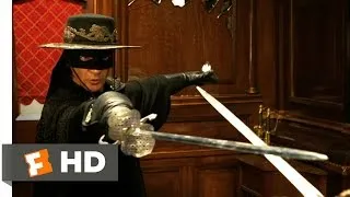 The Legend of Zorro (2005) - Train Fight Scene (8/10) | Movieclips