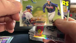 Topps Chrome 2021 Retail Blaster Break plus a rant about resellers.