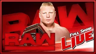 WWE RAW Live Stream Full Show June 12th 2017 Live Reactions