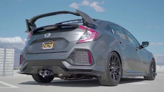 ARK Performance DT-S Exhaust on Honda Civic Hatchback 16+
