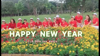 HAPPY NEW YEAR-2023 Sola line dance #happynewyear #KVTT #nhaydanvu #daynhaylinedance #solalinedance