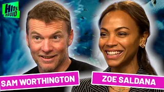 'I Was Traumatised!': Zoe Saldaña & Sam Worthington Recall Unforgettable Cinematic Experiences