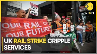 UK rail strike cripple services; train operators turn to emergency staff | World News | WION