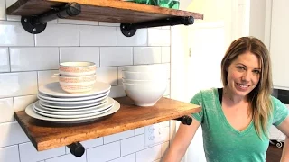 The $20 Rustic Shelf - Easy DIY Project