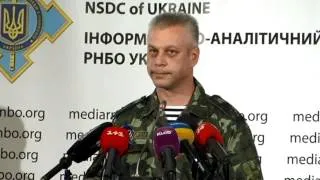 Andriy Lysenko. Ukraine Crisis Media Center, 1st of October 2014