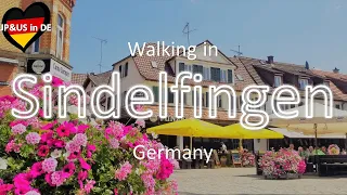 【Sindelfingen】🇩🇪Walking in Sindelfingen Germany / Walking Tour / Day trip from Stuttgart