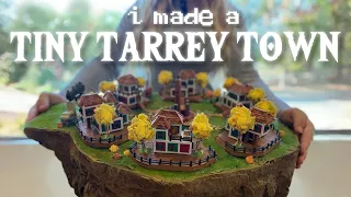 I Made a TINY TARREY TOWN from Breath of the Wild // Zelda Crafts