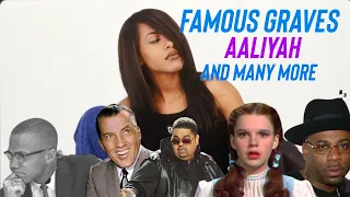 Famous Graves: Aaliyah | Star-Studded New York Cemetery Tour | Plus Judy Garland’s OPEN Tomb