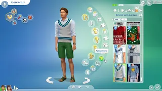 The Sims 4 Мужские наряды