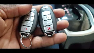 Nissan Rogue 2014-2016 4 Button Smart Key Programming Step By Step