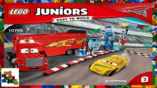 LEGO instructions - Juniors - Cars 3 - 10745 - Florida 500 Final Race (Book 2)