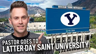 Pastor's FIRST TIME at BYU, Latter-day Saint University