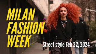 Milan Street Style: MaxMara and Prada FW2024-2025 | Milan fashion Week 2024