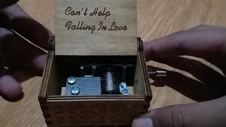 Can't Help Falling in Love Music Box