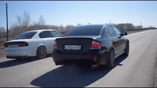 Subaru Legacy B4 vs Subaru Legacy BL + бонус две Honda Accord - Технолог versus